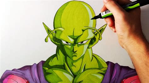 dibujos de picoro|COMO DIBUJAR A PICCOLO DE DRAGON BALL .